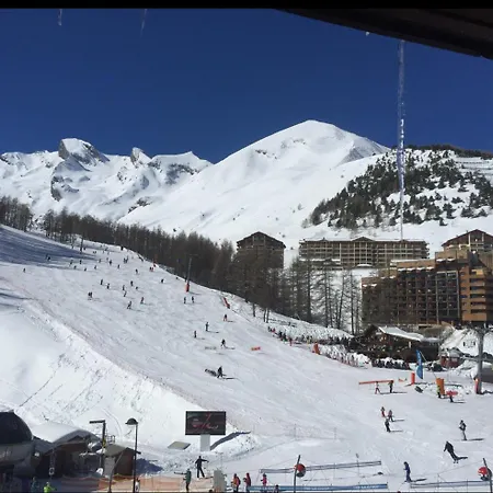 Duplex Face Aux Pistes La Foux D'allos アパート ラ・フー